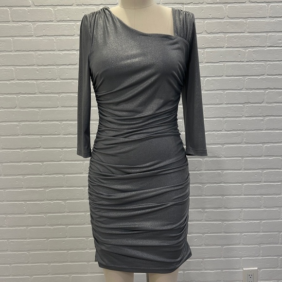 GUESS Bodycon Short Metallic Dress - Picture 1 of 6